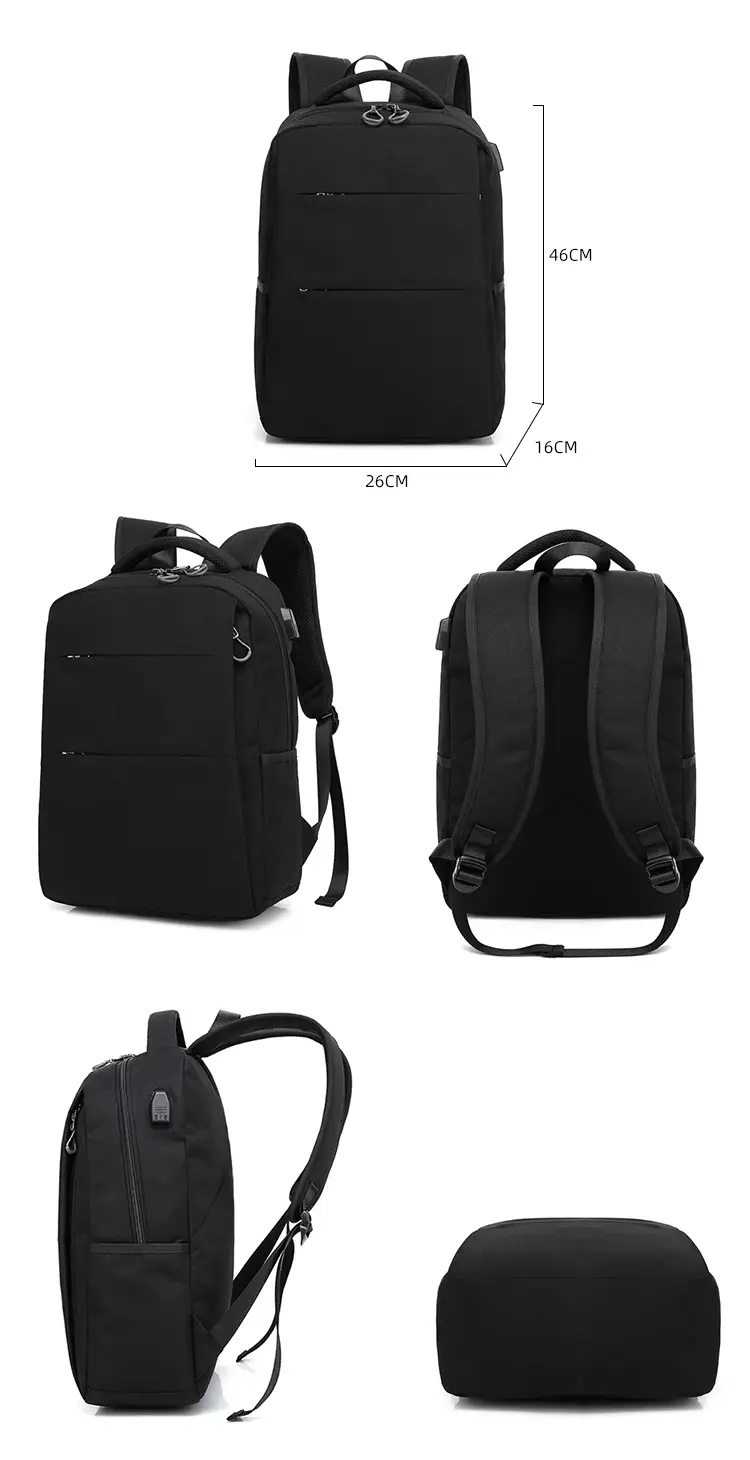 Durable business laptop bag dimensions 46 x 16 x 26 cm – BEARKY DB04